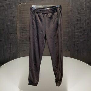 Tractr Gray Faux Suede Joggers Pants SOFT‎ Elastic Waist women's Size 4/27 NWT